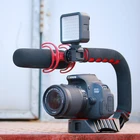 Roadfisher C-образная стойка для рукоятки, держатель для ячеек, поддержка стабилизатора, ручной кронштейн для видеосъемки, съемки бревен