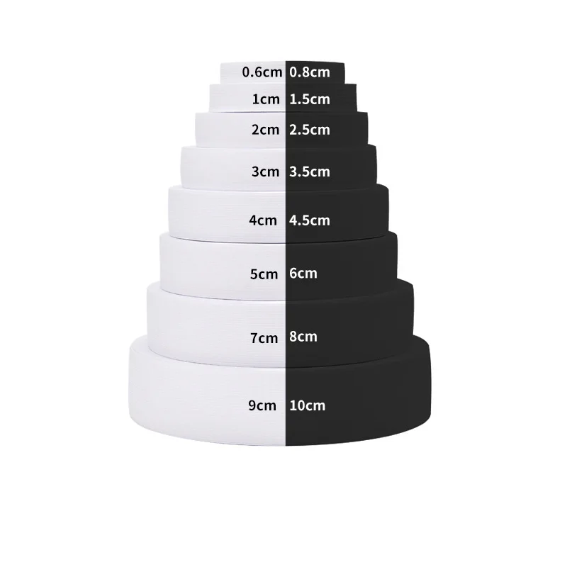 1 ярд плоская эластичная лента аксессуары для пошива одежды нейлоновая тесьма