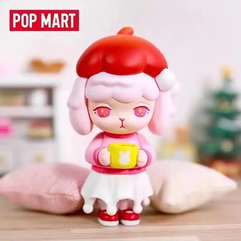 

Limited Edition Bunny Winter Series Blind Box Cute Kawaii Fashion play doll Garage Kit toy Ornaments Gift antistress free shipp