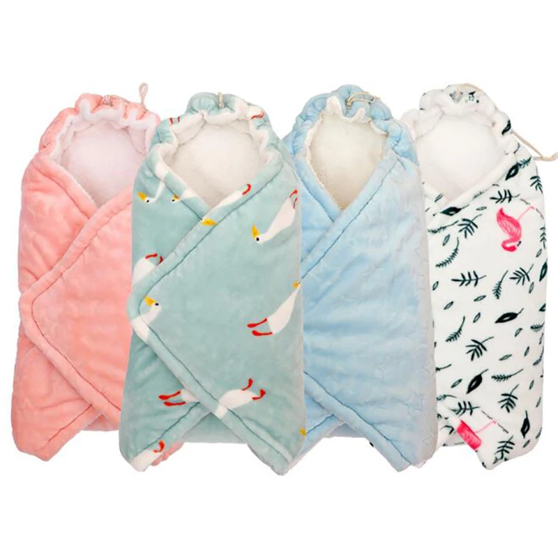 

Cotton Baby Sleeping Blanket Swaddle Breathable Infant Kids Children Baby Blanket Size 90*90 Cm YBC009