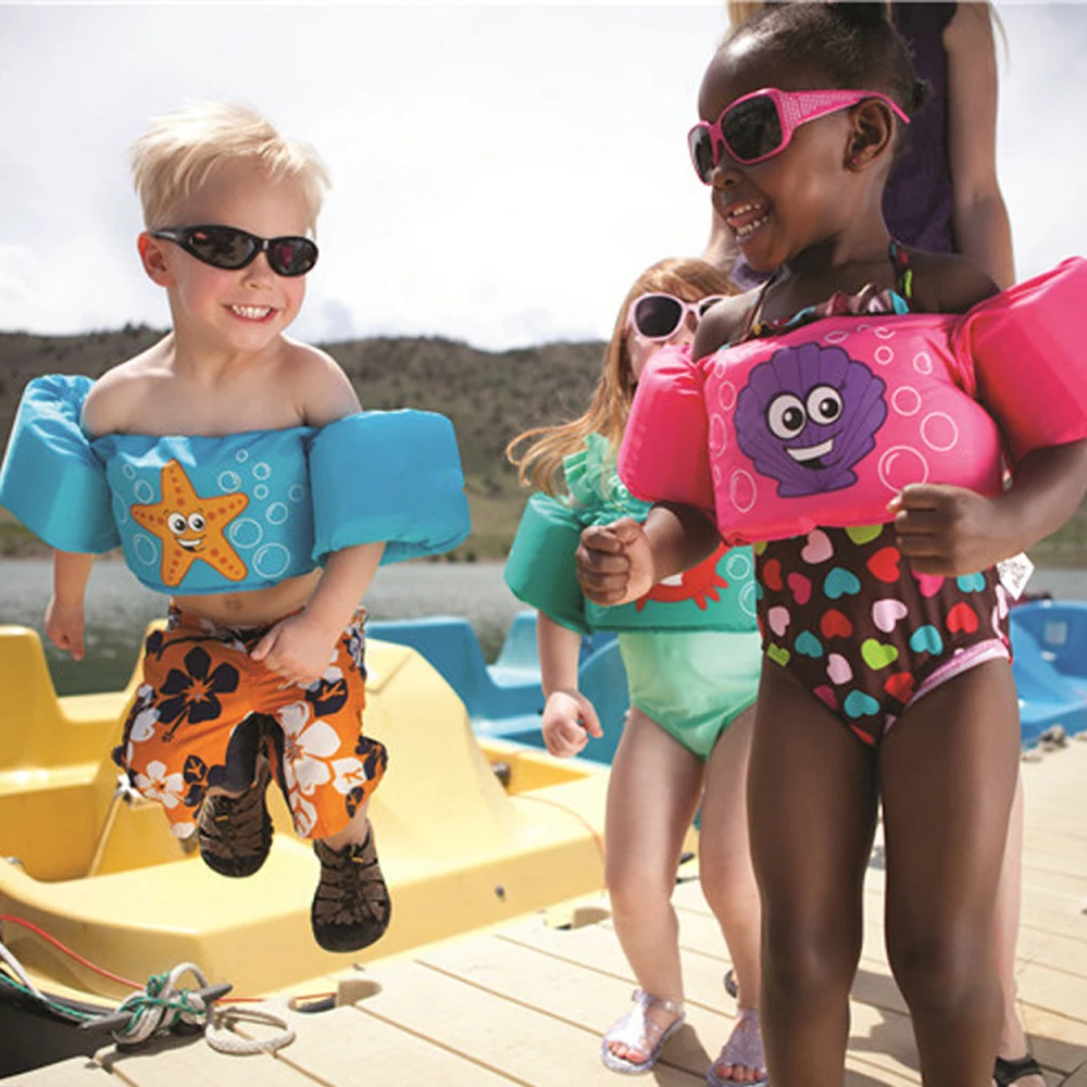 Детский плавающий мультяшный рукав на руку куртка купальник из пенопласта