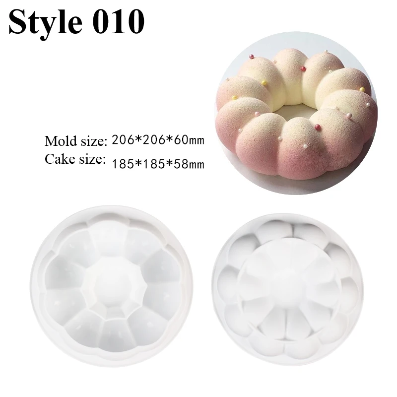 Кухонная пищевая посуда для выпечки 27 типов силиконовые формы торта десертная