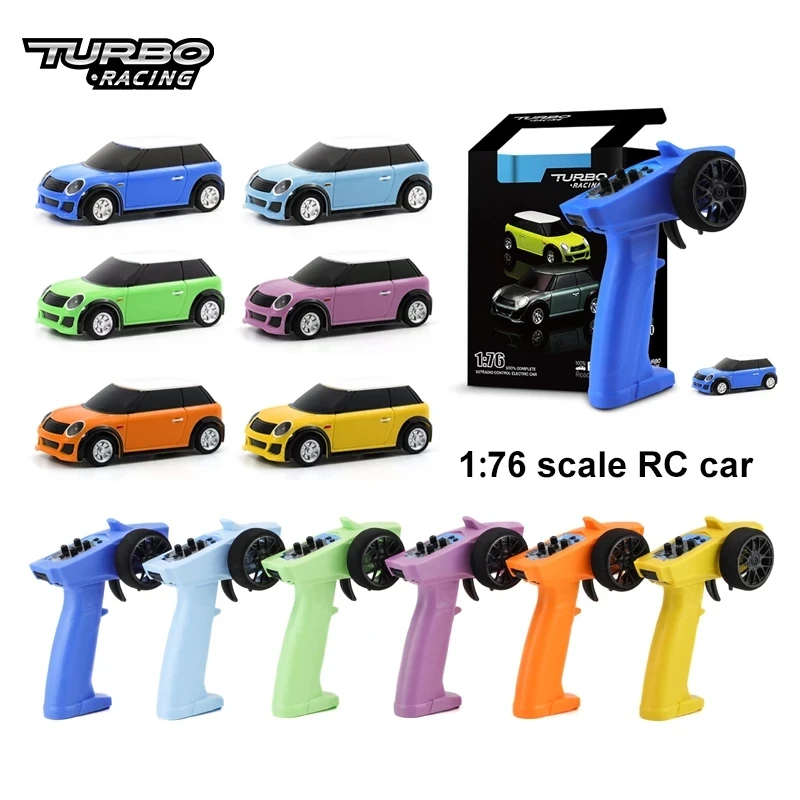 Новая модель радиоуправляемого мини-автомобиля Turbo Racing RTR 1/76 2 4G RWD полностью