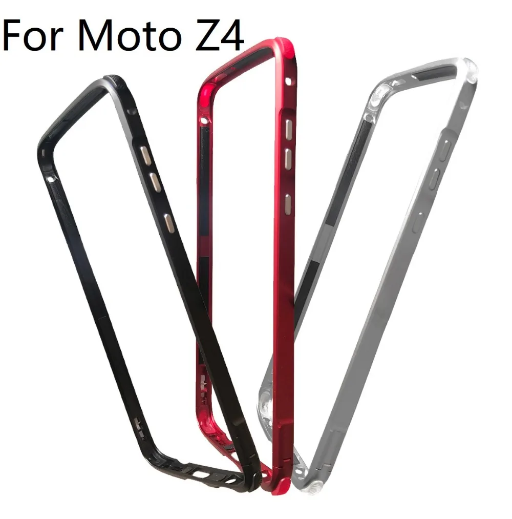 Чехол-бампер для moto rola moto Z4 Z3 Play Z2 Play Z2 force, совместимый с модами moto, противоударный алюминиевый металлический каркас, бампер