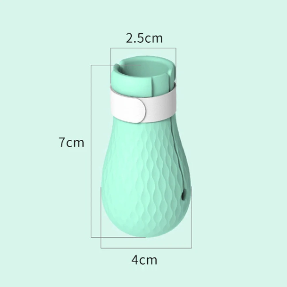 4 шт поводок рулетка для питомца кота Paw протектор Мягкий силиконовый крышка