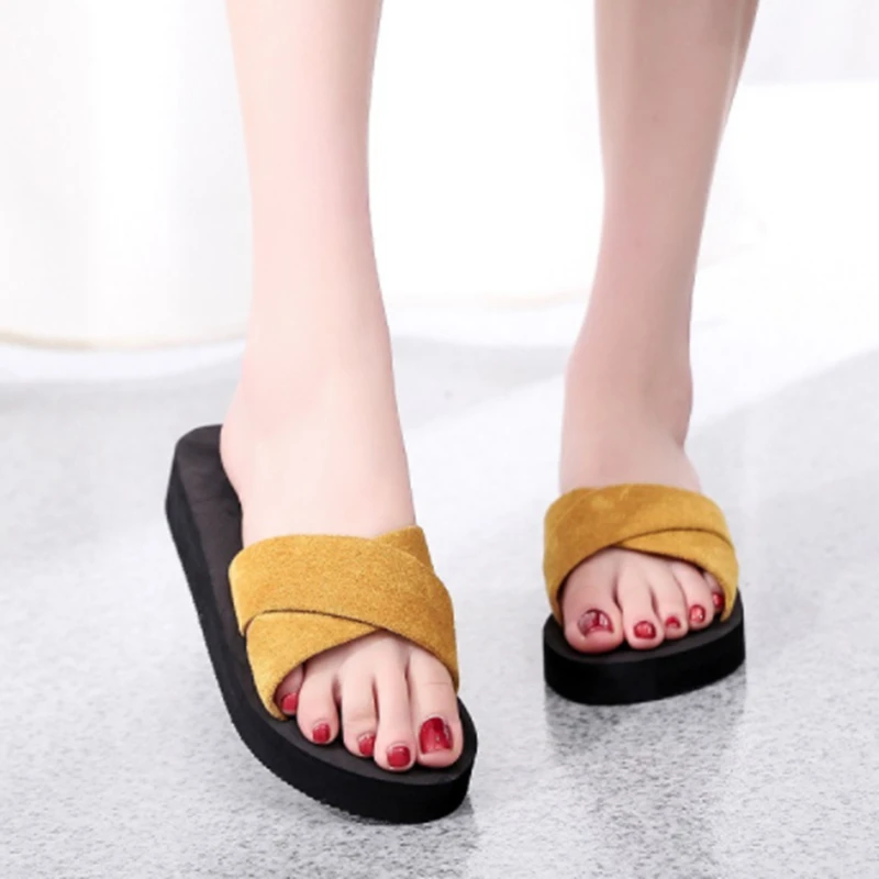 Шлепанцы Cresfimix женские модные сандалии с цветочным узором мягкие и удобные для