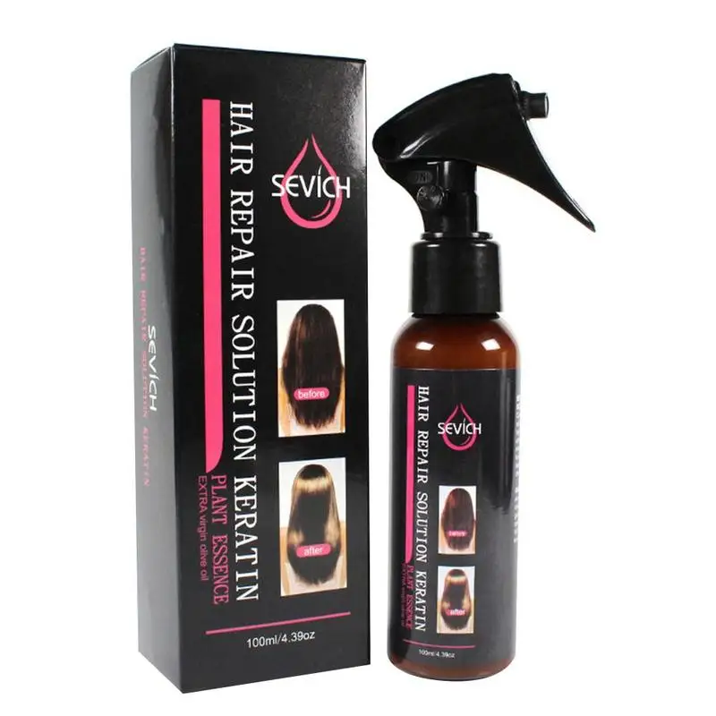 

100ml Hair Care Smoothing Spray To Repair Dyeing Ironing Hair Essential Oil Hair Care Shiny and Frizz Makes Prevents Damage