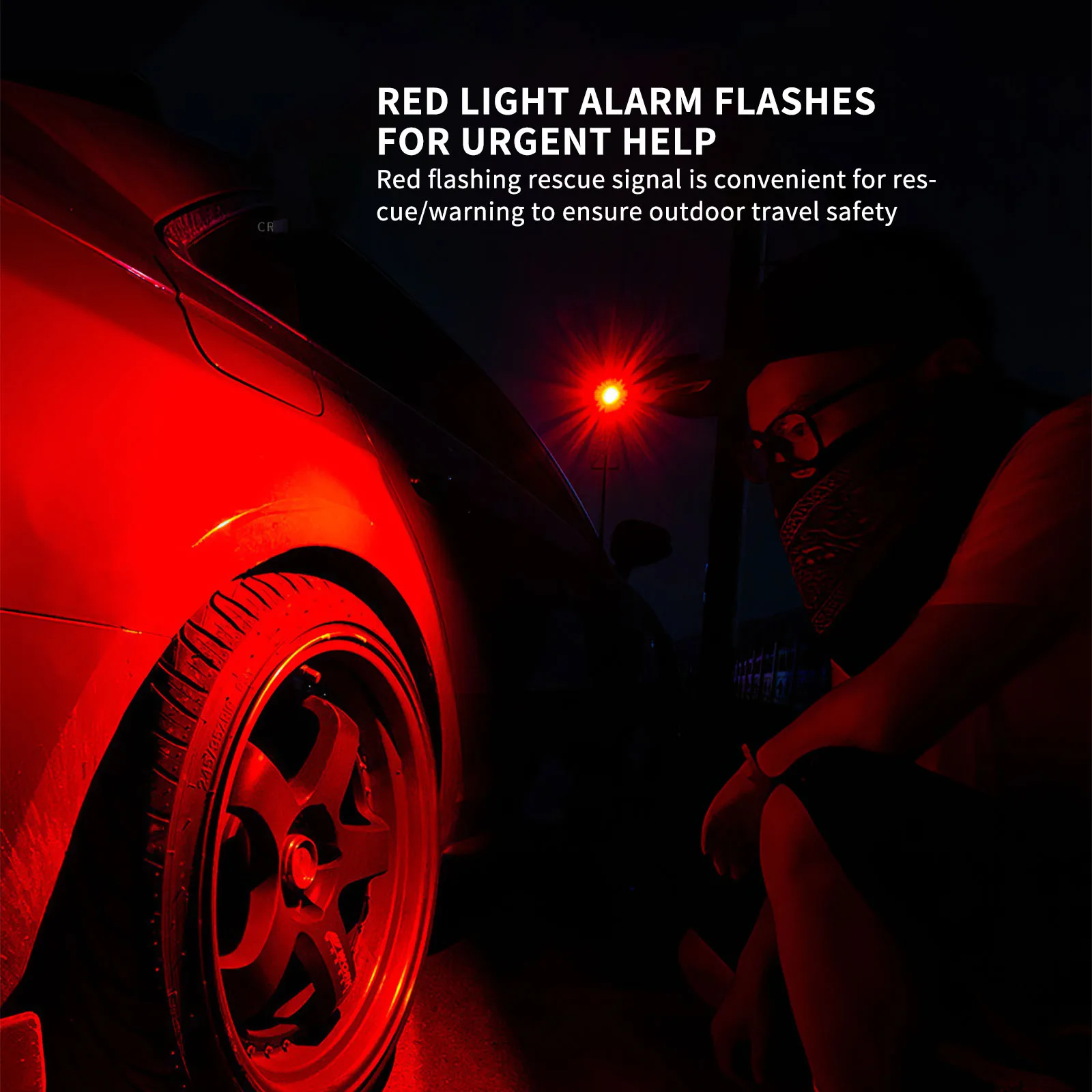 

Sensor Headlamp Outdoor Sensor Headlight Hight Brightness LED Camping Flashlight Adjustable With Intelligent Power Display