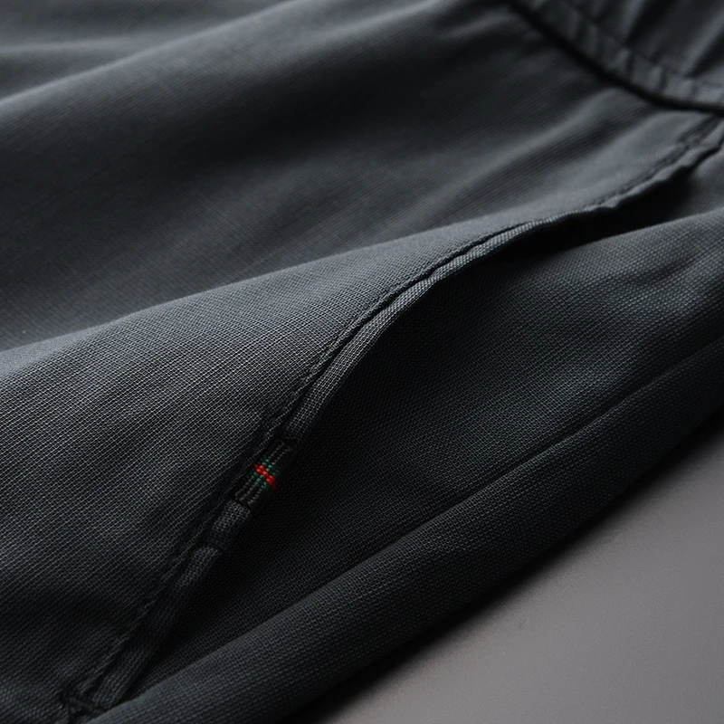 

pants, shorts, Luxury summer shorts, men's informal fashion, large four-wheel drive pants, elastic belt