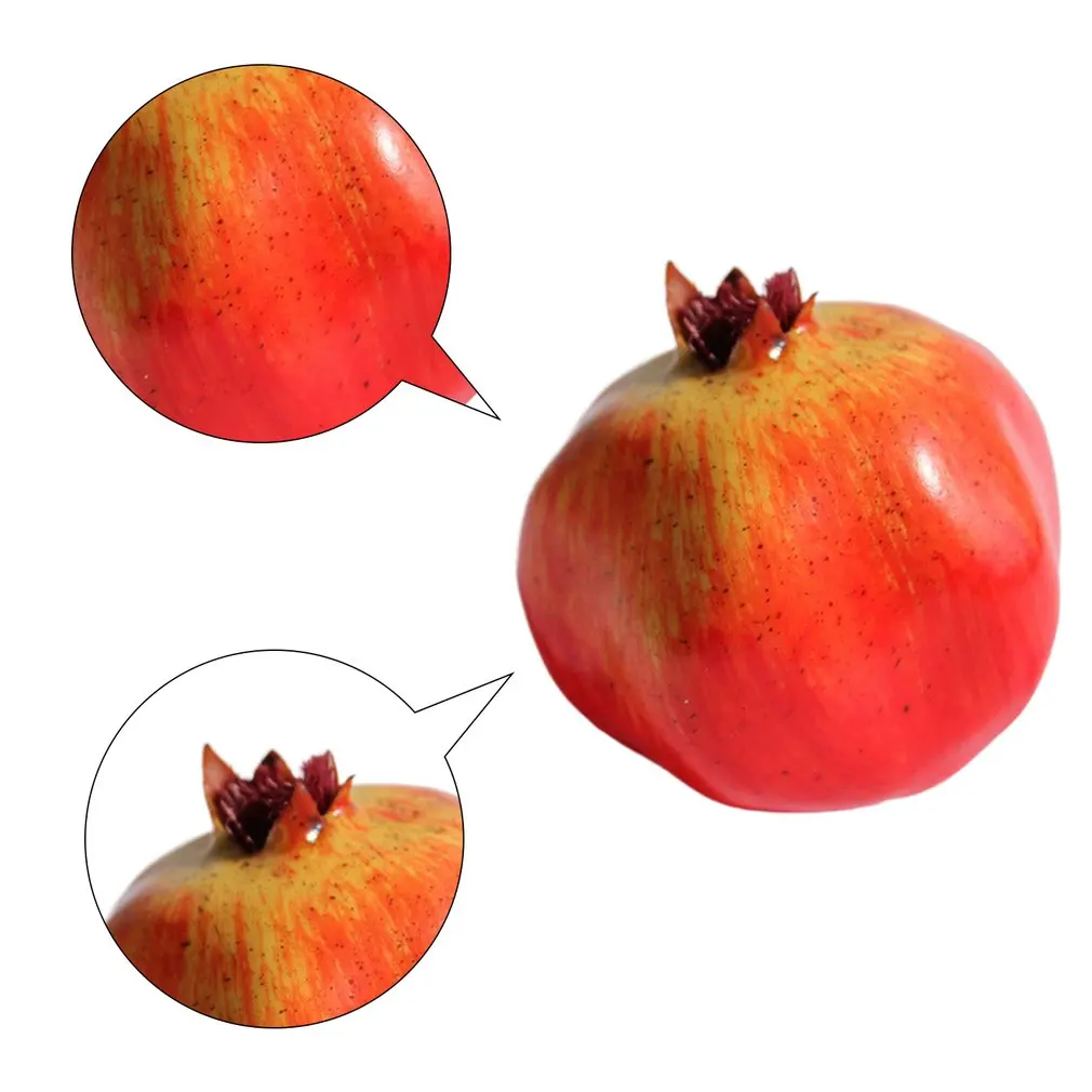 

Kitchen Artificial Decorative Fruit Model Fake Fruit Craft Ornament Realistic Home Party Decoration Shooting Props Apple Model