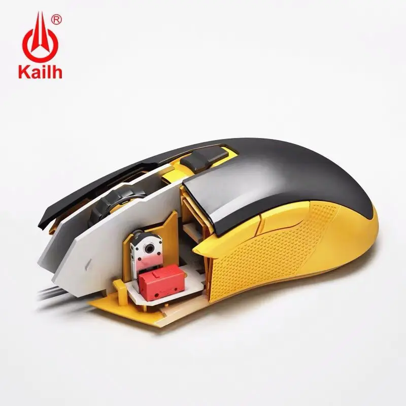 2 шт. Kailh Red GM 60M микропереключатель для соревнований турниров в Мышь Кнопка левый