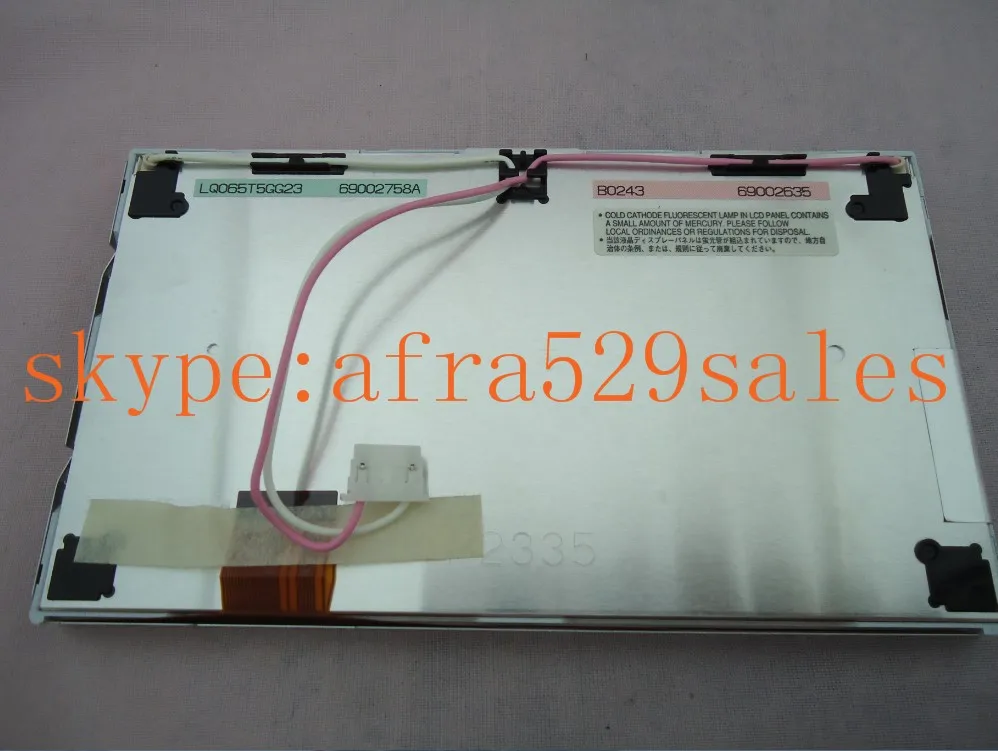 Новый дисплей LQ065T9BR53T LQ065T9BR51U точный для автомобиля E46 330CD автомобильный