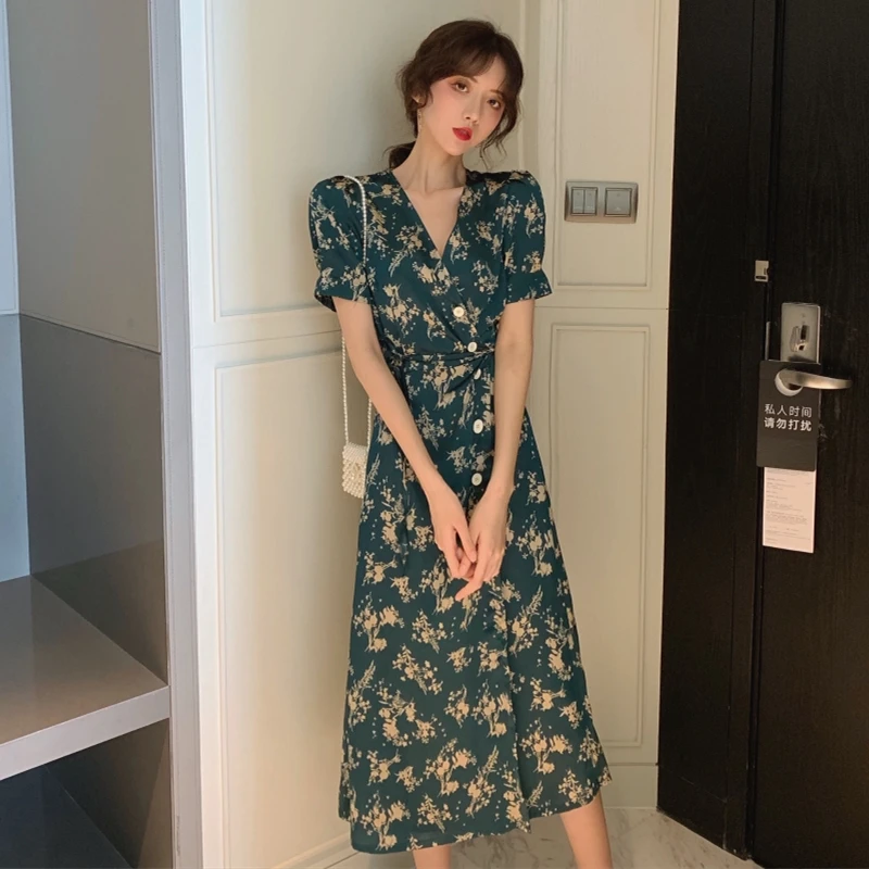 Женское атласное платье с завышенной талией Элегантное Длинное приталенное из