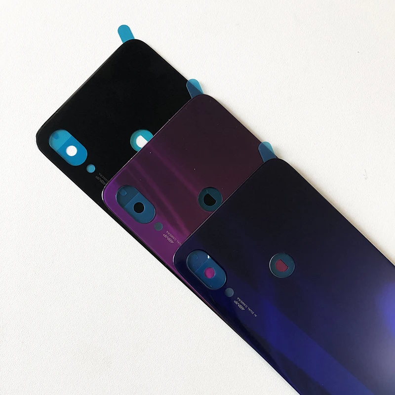 M& Sen для 6," Xiaomi Redmi Note 7, стеклянная задняя крышка для батареи, чехол для Redmi Note 7 Pro с клейкой наклейкой