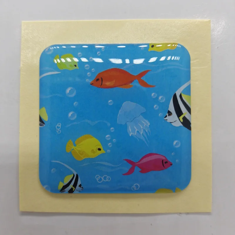 

Eco-friendly custom epoxy sticker 3d, clear epoxy resin sticker, epoxy resin dome sticker