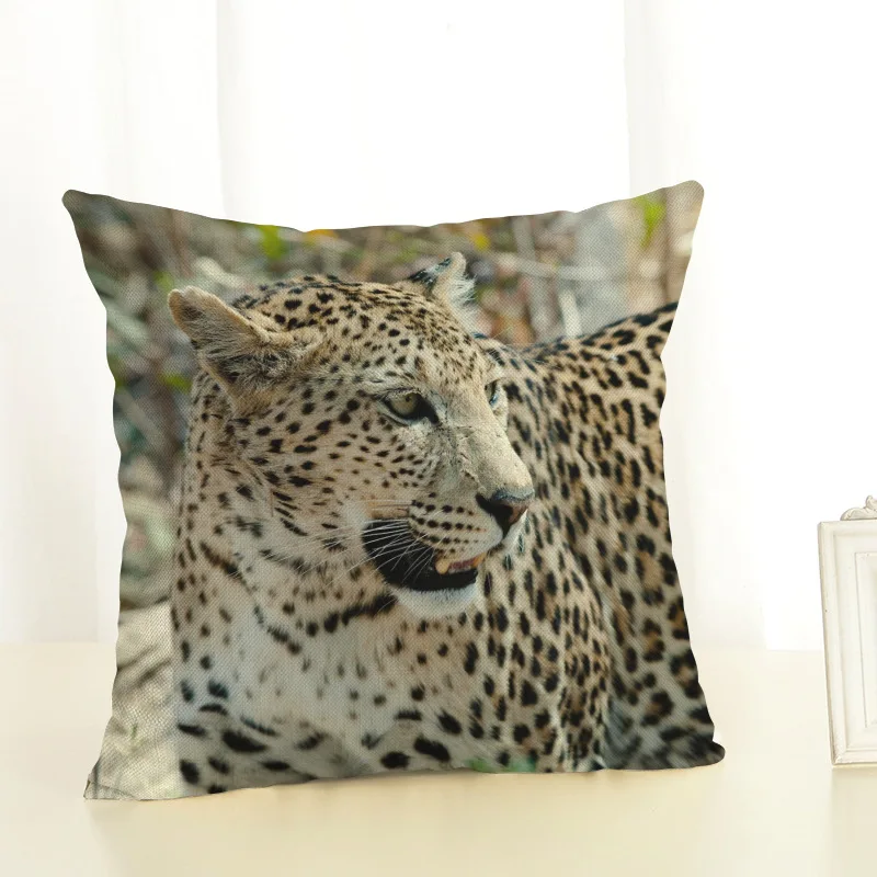 Скандинавские африканские 3D леопардовые Чехлы для подушек Детские Декоративные
