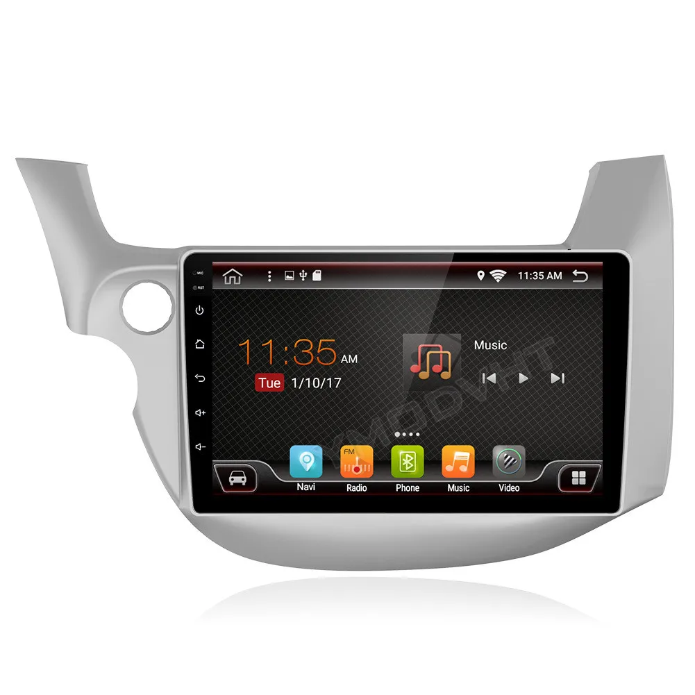 YMODVHT 2.5D 10 1 дюймов 4 Гб + 64 ГБ Android 9 0 Автомобильный DVD Радио для Honda Fit/Jazz 2008 до 2010 2011 2012