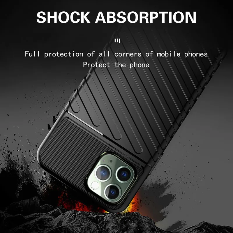 Защитный чехол для iphone 11 Pro противоударный чехол-бампер высококачественный