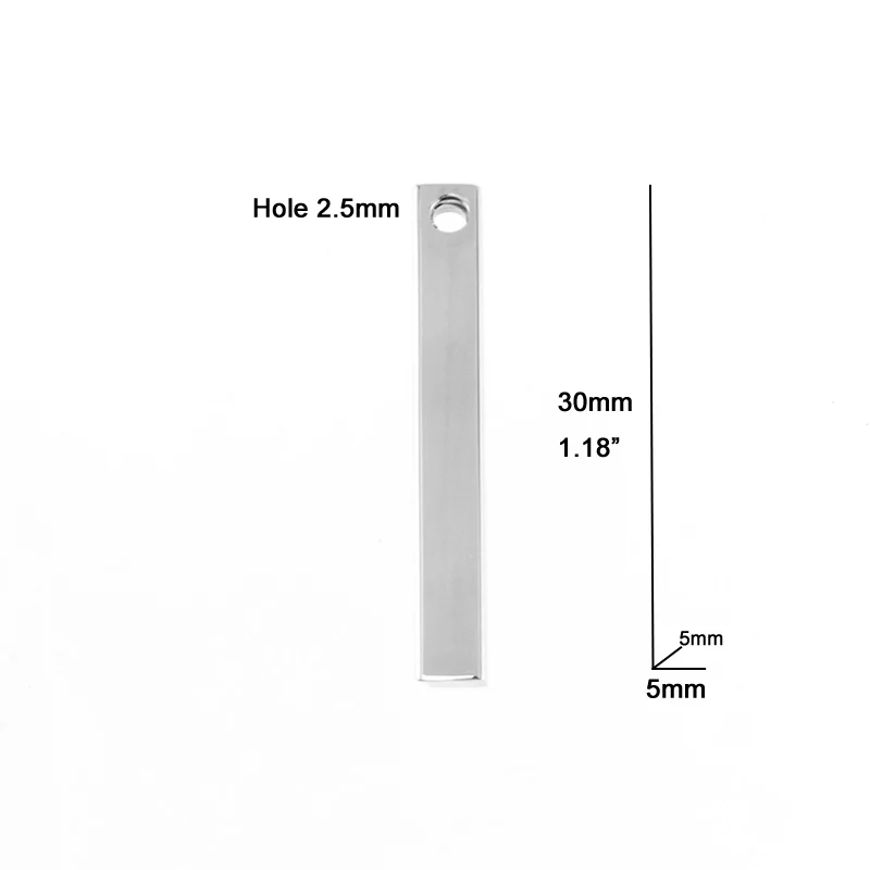 Женский ожерелье из нержавеющей стали с пустым кулоном 30 мм 40 | Украшения и