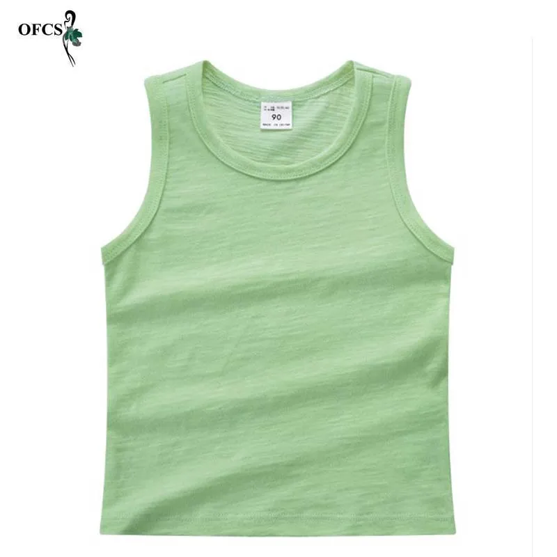 Детский жилет для маленьких мальчиков летняя хлопковая безрукавка в Корейском