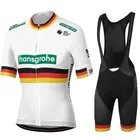 Новый Boraful Hansgrohe 2021 велосипедный комплект Джерси немецкий Чемпион велосипедная одежда мужской костюм с коротким рукавом для шоссейного велосипеда MTB Radtrikot MTB