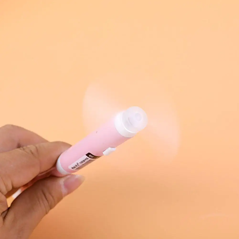

3Pcs/Set 2 in 1 Mini Handheld Cooling Fan 0.5mm Student Smooth Writing Gel Pen