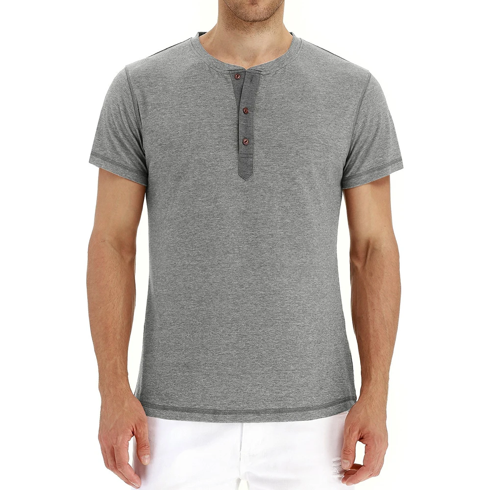 Мужские летние футболки размера плюс повседневные с коротким рукавом