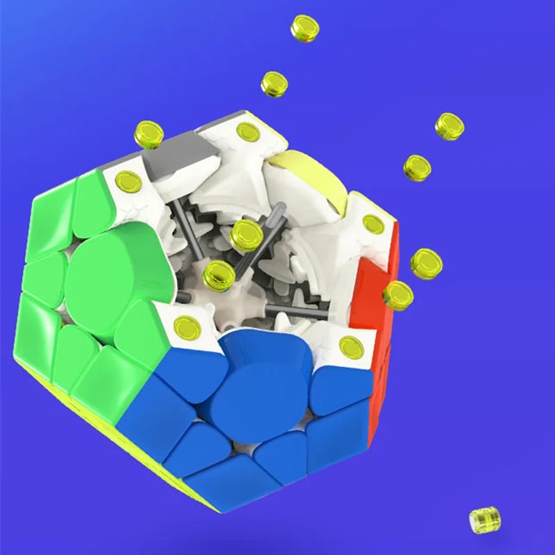 GAN 3x3 Магнитный кубик рубика 3x3x3 Кубик Megaminx 3 слоя скоростной куб профессиональные
