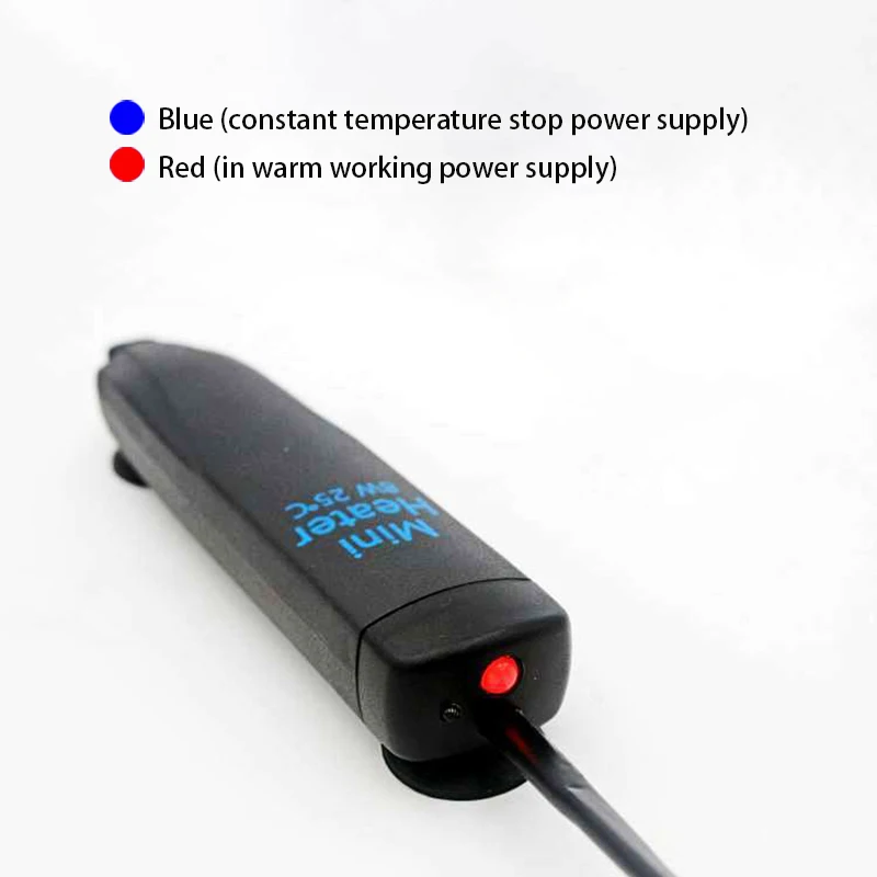 Mini Fish Tank Heater Carbon Fiber Explosion-Proof Universal Professional Turtle Water Thermostat Pet Supplies For Home | Дом и сад