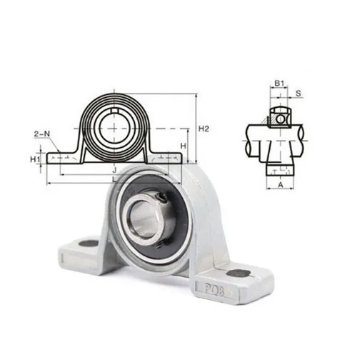 1 шт. опорный подшипник из цинкового сплава с диаметром от 8 до 30 мм Kfl08 Kfl000 Kfl001 Kp08