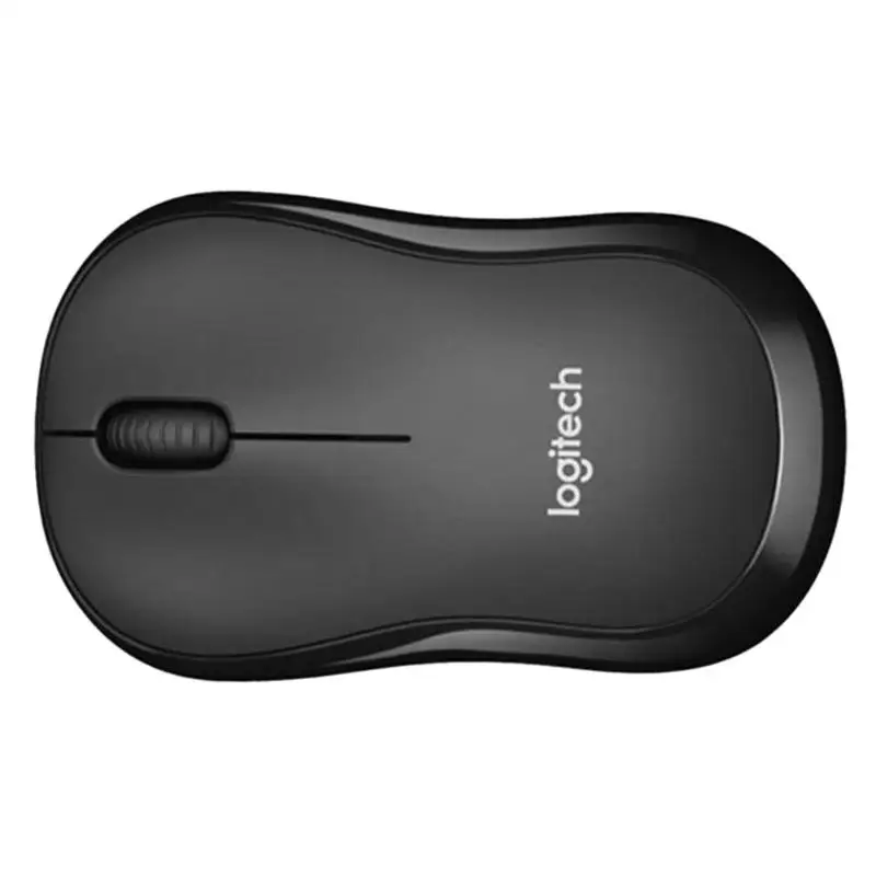 Logitech M185/186 2,4 ГГц Беспроводной USB нано-приемник Мышь 3 кнопки 1000 Точек на дюйм Офис игровые оптические мыши для ноутбука, настольного компьютера