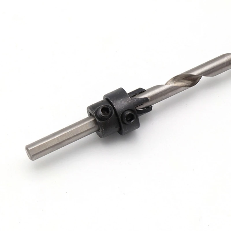 1 Набор конических зенковочных сверл HSS Деревообрабатывающие инструменты 1/4