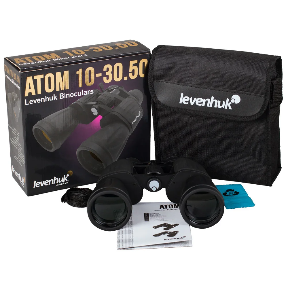 Бинокль Levenhuk Atom 10–30x50 | Инструменты