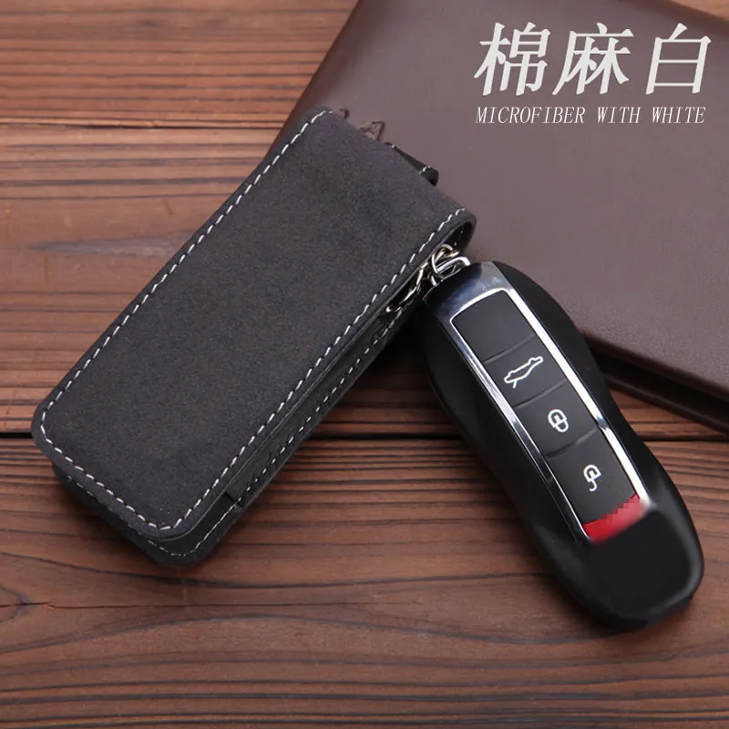 Кошелек для ключей автомобиля мужской держатель porsches защитный чехол брелка с