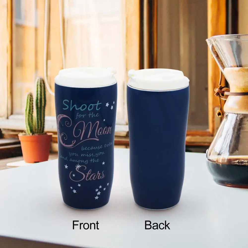 Керамическая кружка для кофе термос автомобиля герметичная дорожная