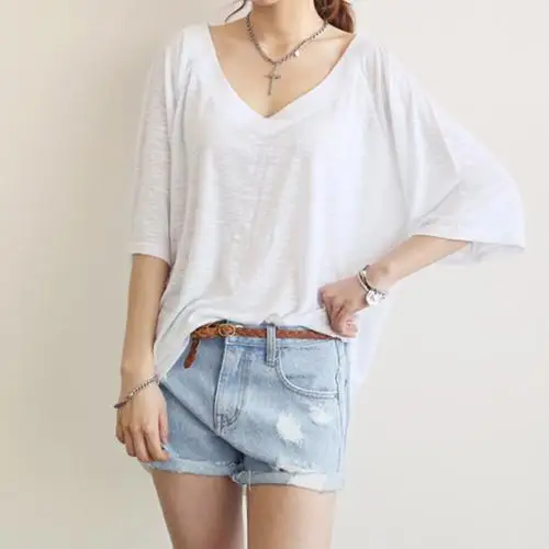 

2020 Summer Fashion T Shirt blue Women Woman Tshirt sky