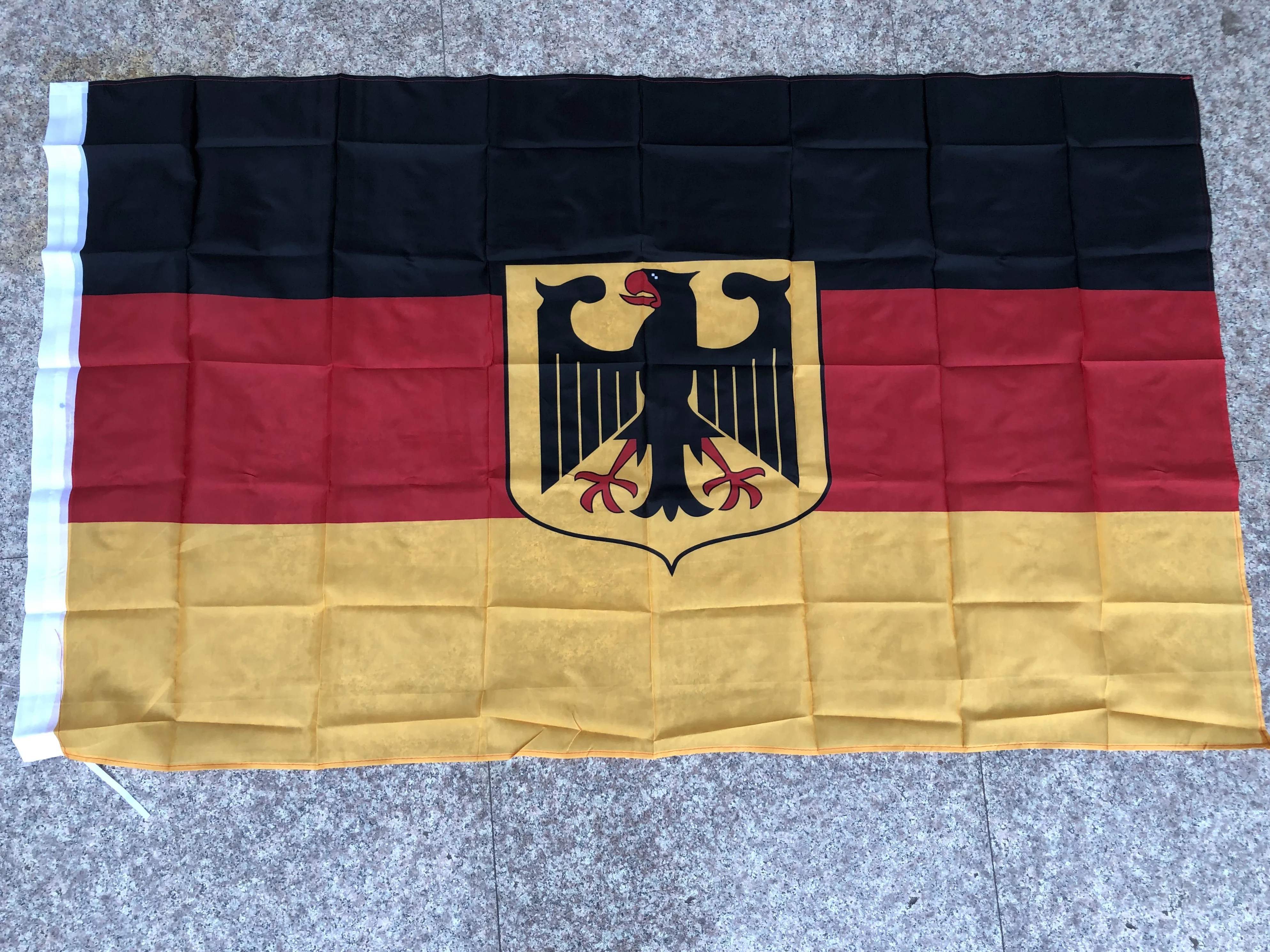 90x150 см de alta qualidade decoração da casa grande alemanha auguia falcão bandeira poliéster alemão deutschland voando banner n | Дом и