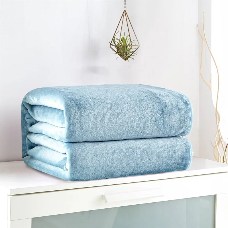 Домашние одноцветные покрывала шерпа зимние теплые Утяжеленные офисные