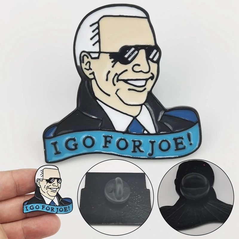 Эмалированная брошь Джо биден Берни Сандерс для президента 2020 булавки значки