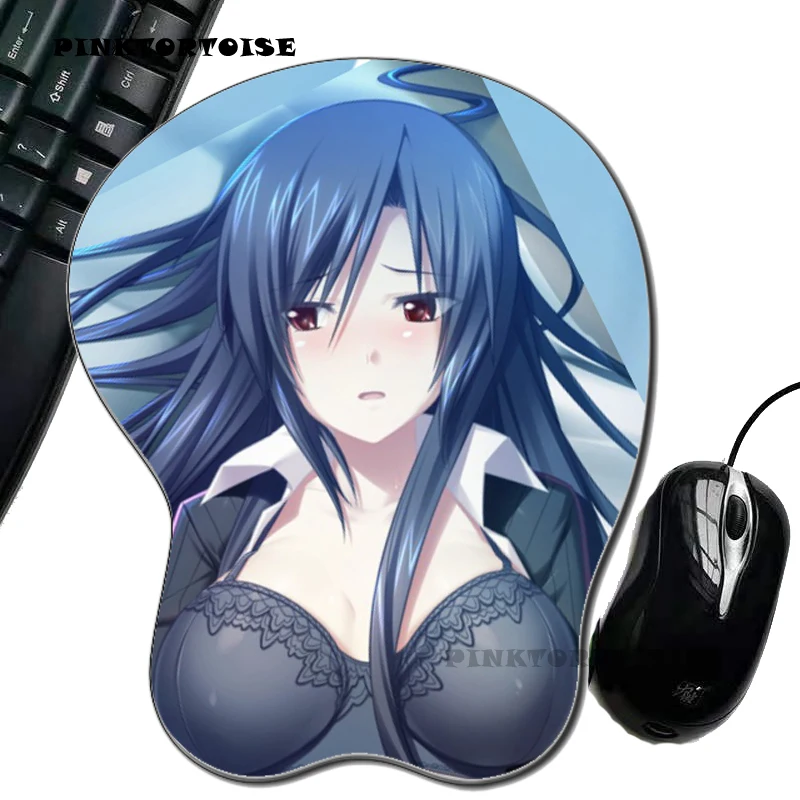 Коврик для мыши в стиле аниме Черепаха экологичный силиконовый 3D-коврик кашиwagi