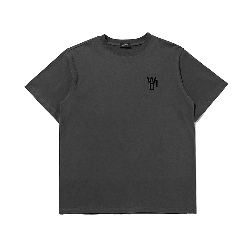 

New Arrival 2021 Men Women Fashion Casual Embroidery Bear Print We11done T Shirt High Quality Welldone Top Tees Men Clothing