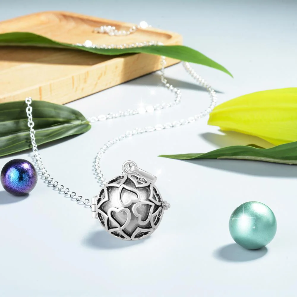 Эудора гармония сладкое сердце плавающий медальон клетка с Ангел звонящий