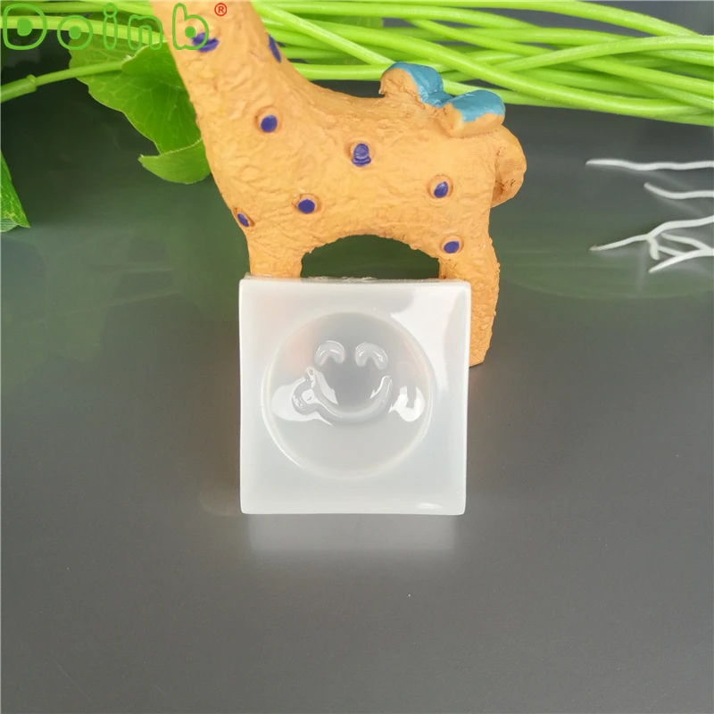 Doinb Cony коричневая силиконовая форма с эмотиконом украшение для торта мастика