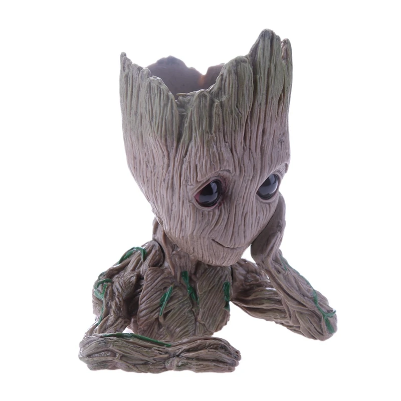 Hot New Baby Flowerpot Cute Action Figures Toys Pen Pot Holder Hero Model Vessel | Дом и сад