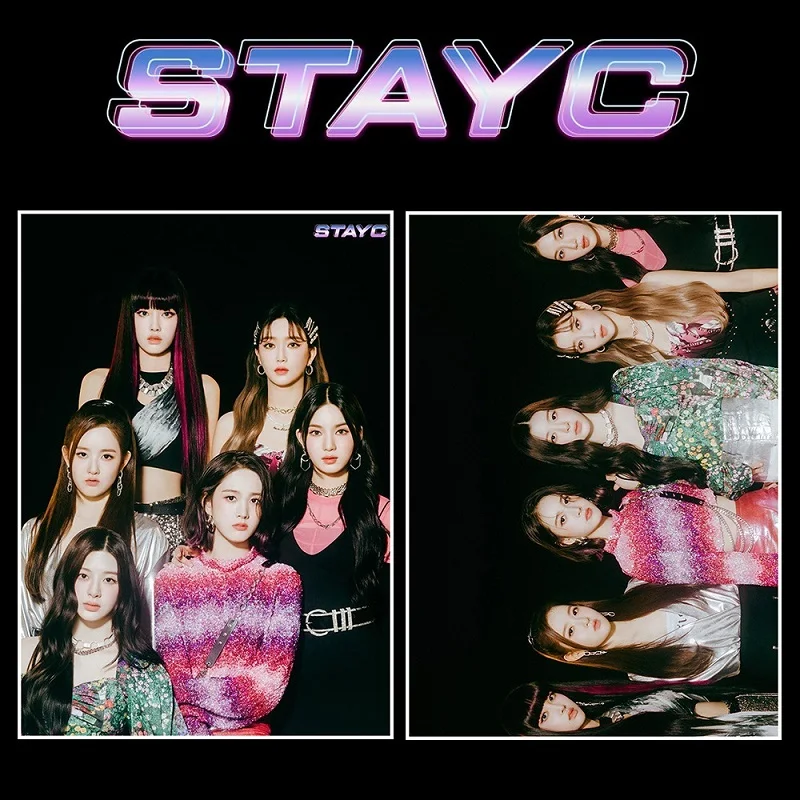 

KPOP STAYC's New Album "SO BAD" Poster, Self-adhesive Stickers Pictorial Photos And Sumin Sieun Products Are On Sale