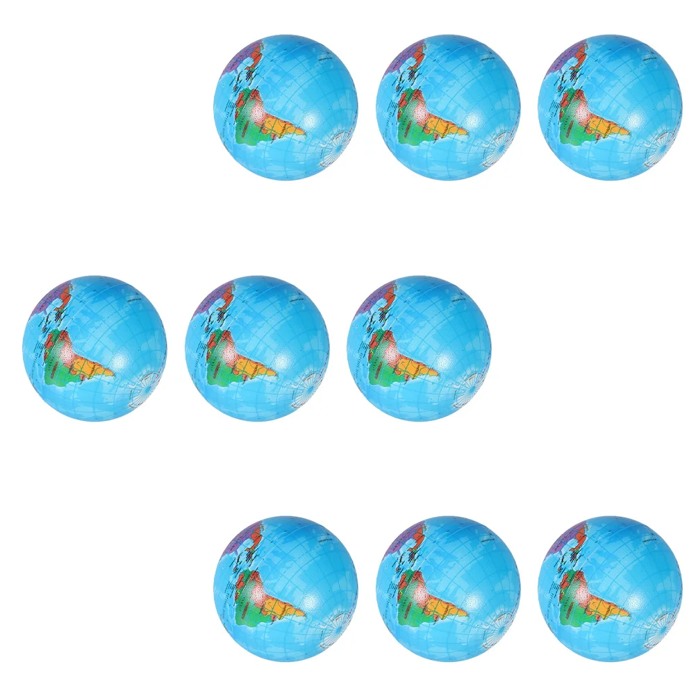 Globo de espuma de PU de 9 piezas, rompecabezas de ense&ntilde;anza de descompresi&oacute;n, juguetes al aire libre-3