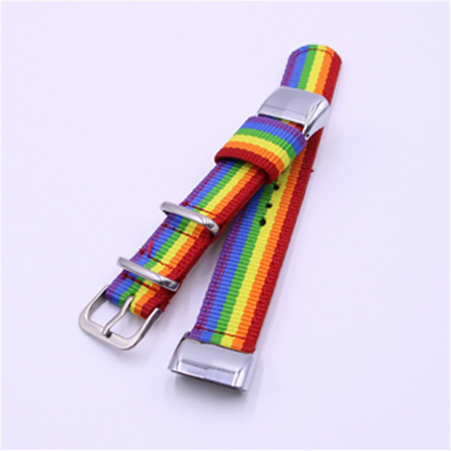 

NEW Sport Man Nylon smart Watch Wrist Strap Steel Buckle smart Bracelet Watch Accessories for Huami Midong Amazfit COR 2 / A1713