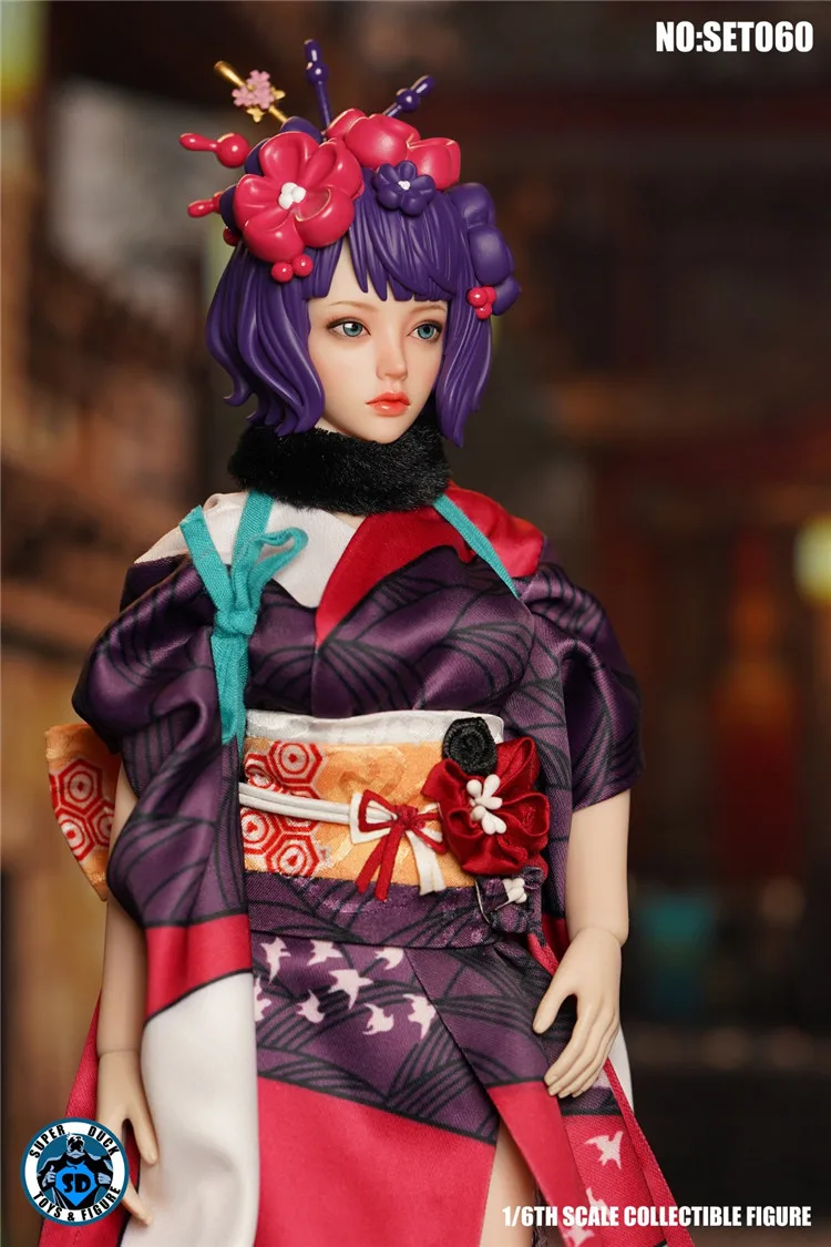 Супер утка SET060 масштаб 1/6 пикантная японская игра Katsushika Hokusai женская голова Лепка