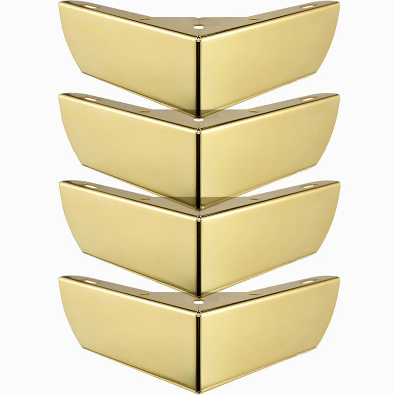 4 шт. металлическая мебельная ножка с тяжелой нагрузкой хромированный