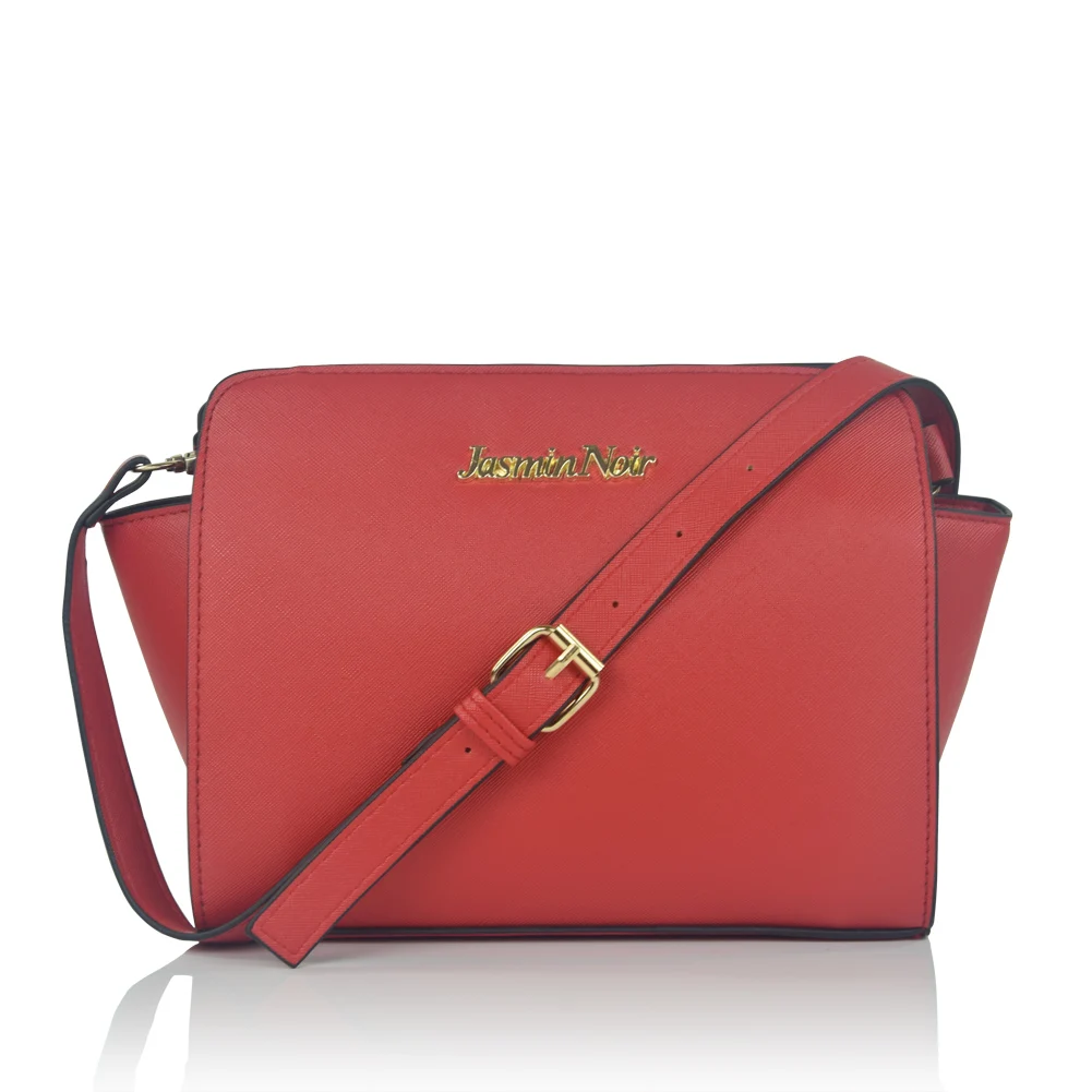 Красный JASMIN NOIR женская маленькая сумка-мессенджер кожаная брендовая дизайнерская сумка через плечо для дам цвета шампанского, Золотые сумки на плечо сумка с крыльями - Цвет: Красный